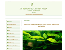 Tablet Screenshot of drjcassatly.com